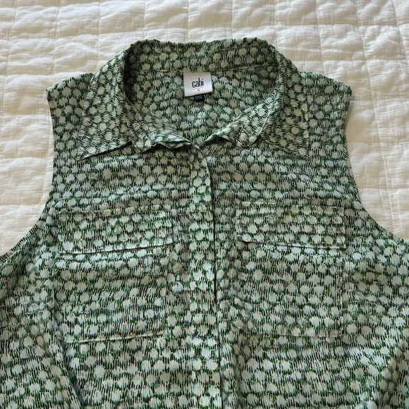 NWOT CAbi 5910 Shimmer Top Size S - Picture 7 of 11